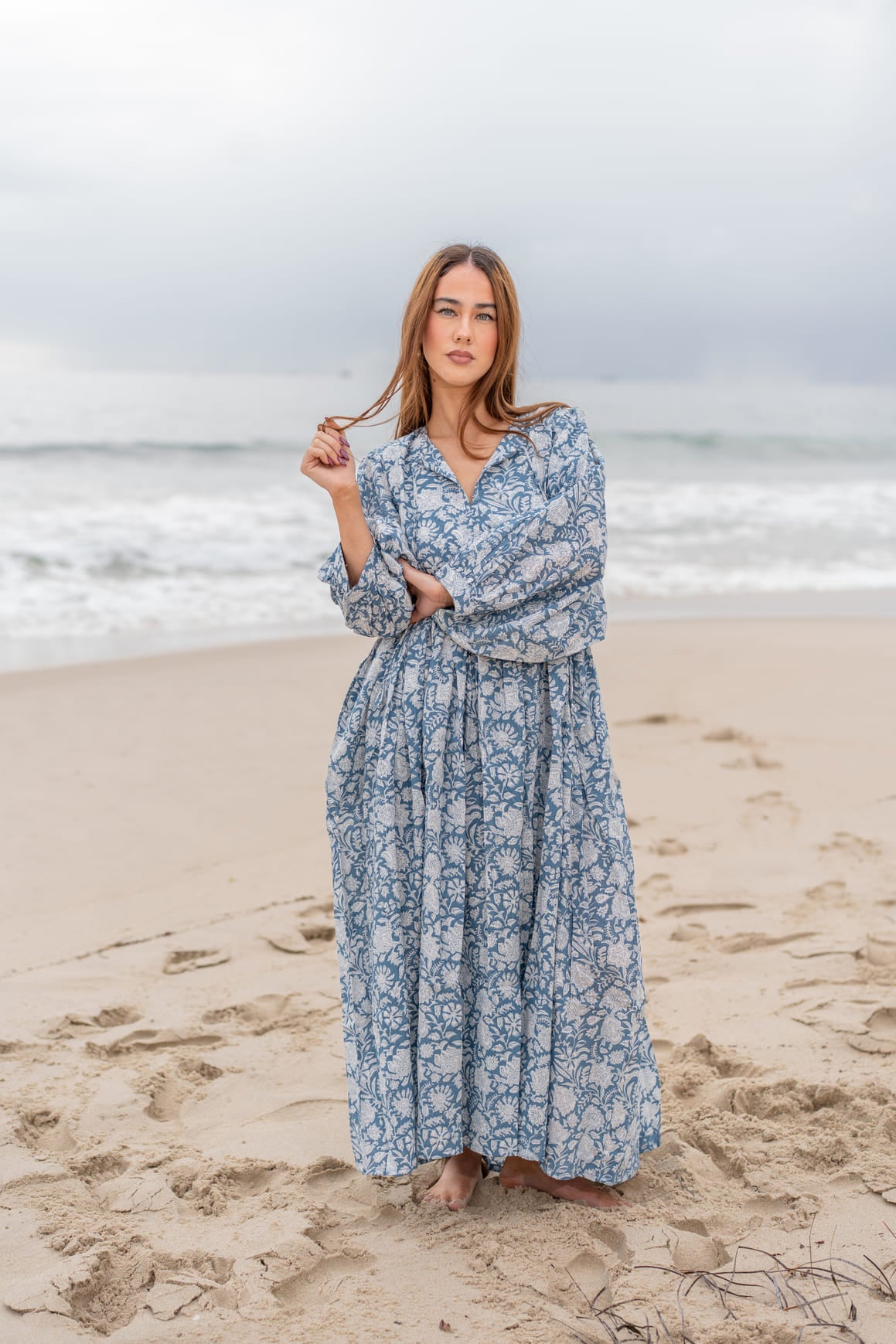 Mohini Midi Dress - Morning Dew