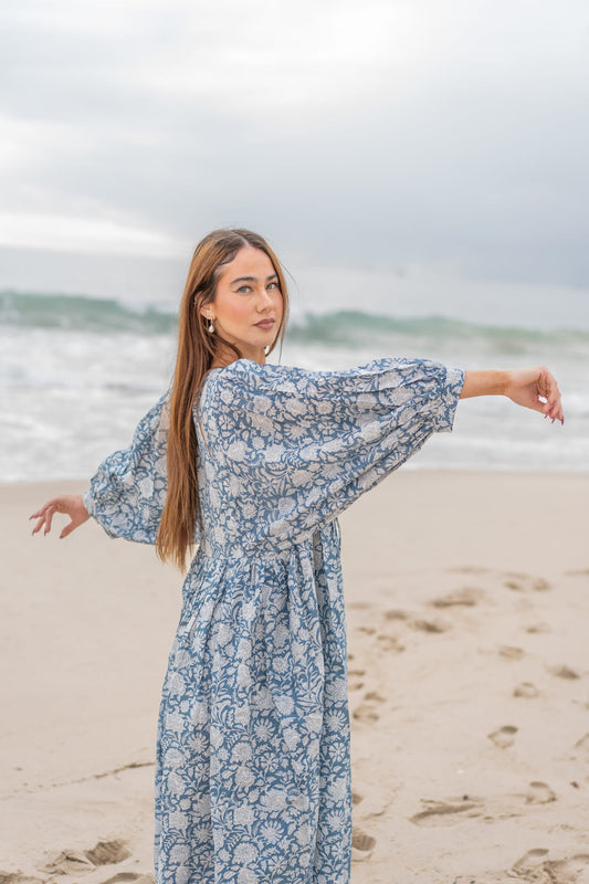 Mohini Midi Dress - Morning Dew