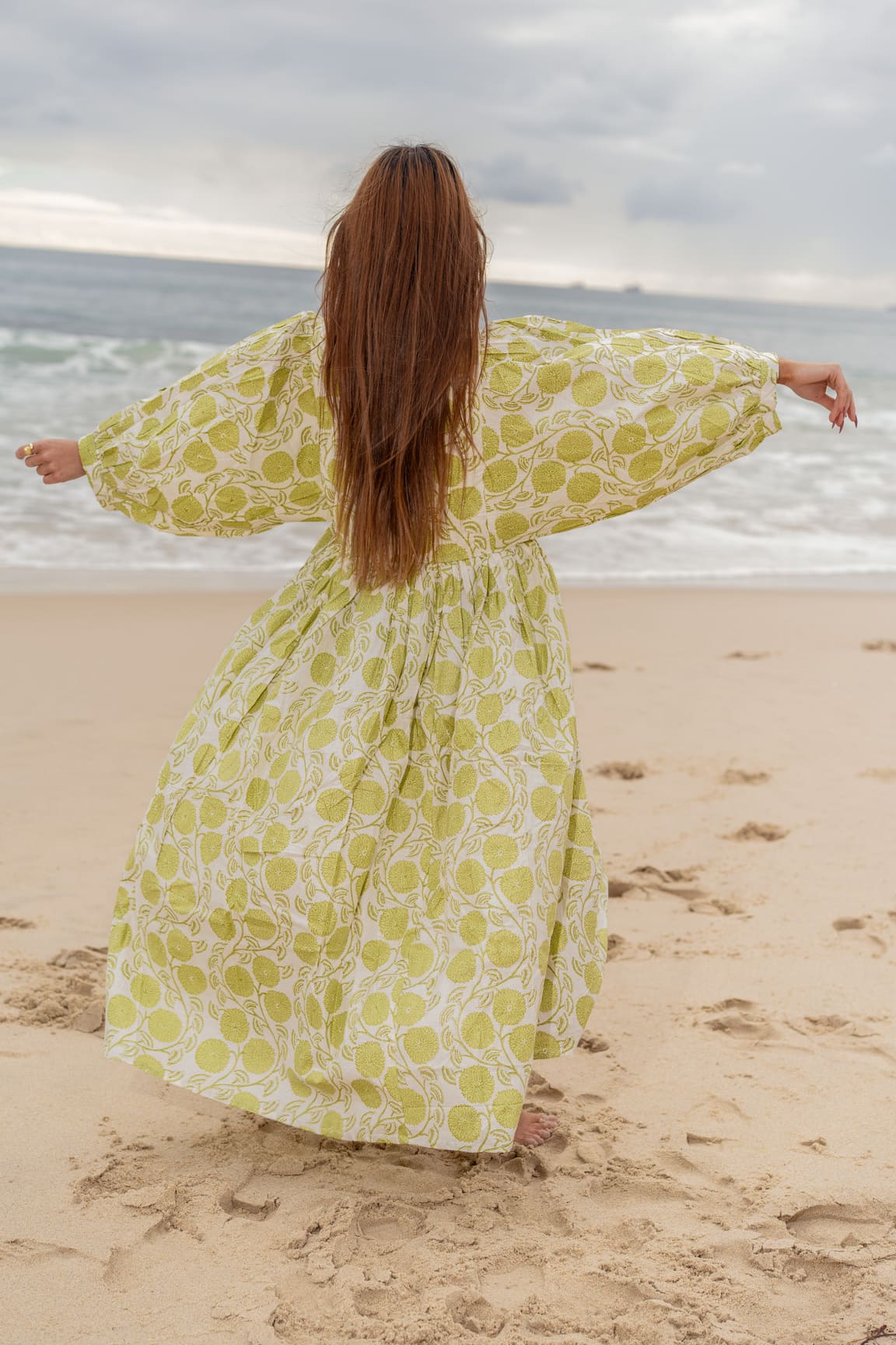 Mohini Midi Dress - Spring Breeze