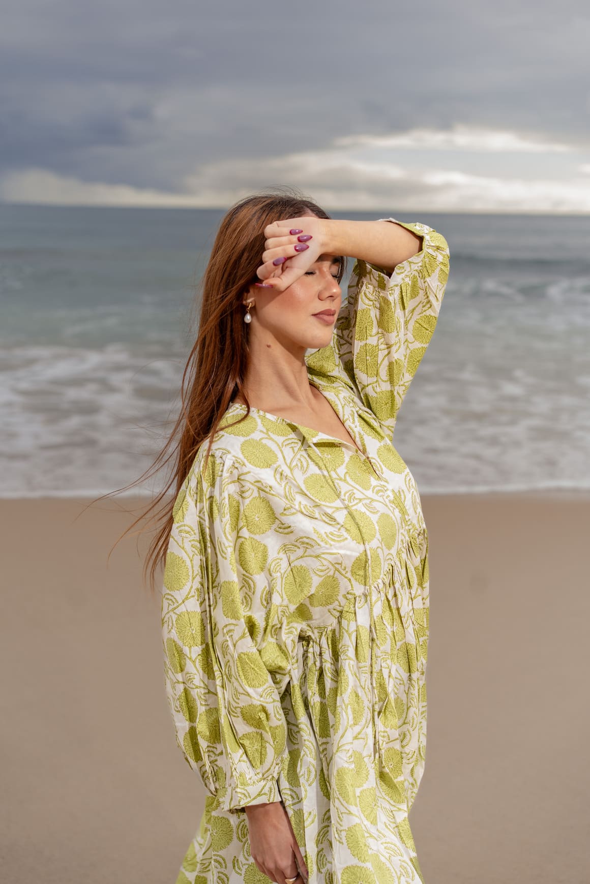 Mohini Midi Dress - Spring Breeze