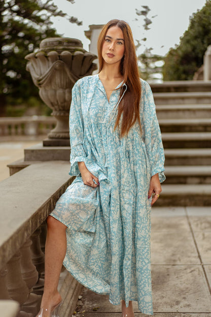Mohini Midi Dress - Skyra Bloom
