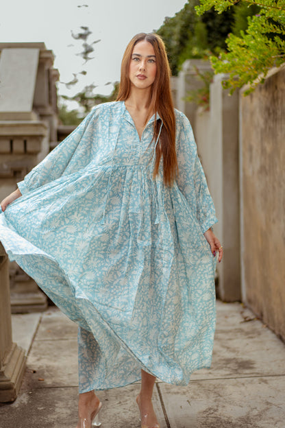 Mohini Midi Dress - Skyra Bloom