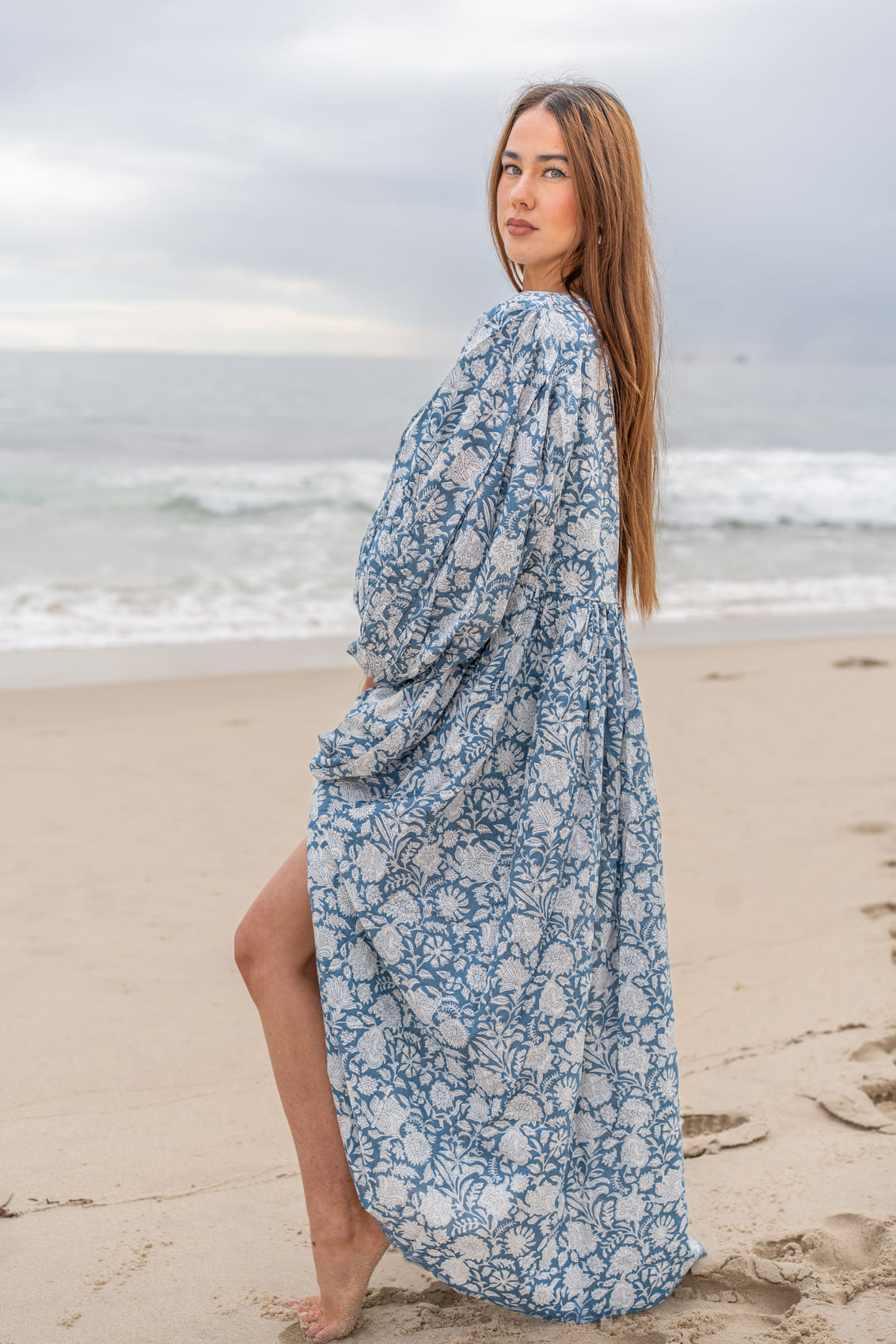 Mohini Midi Dress - Morning Dew