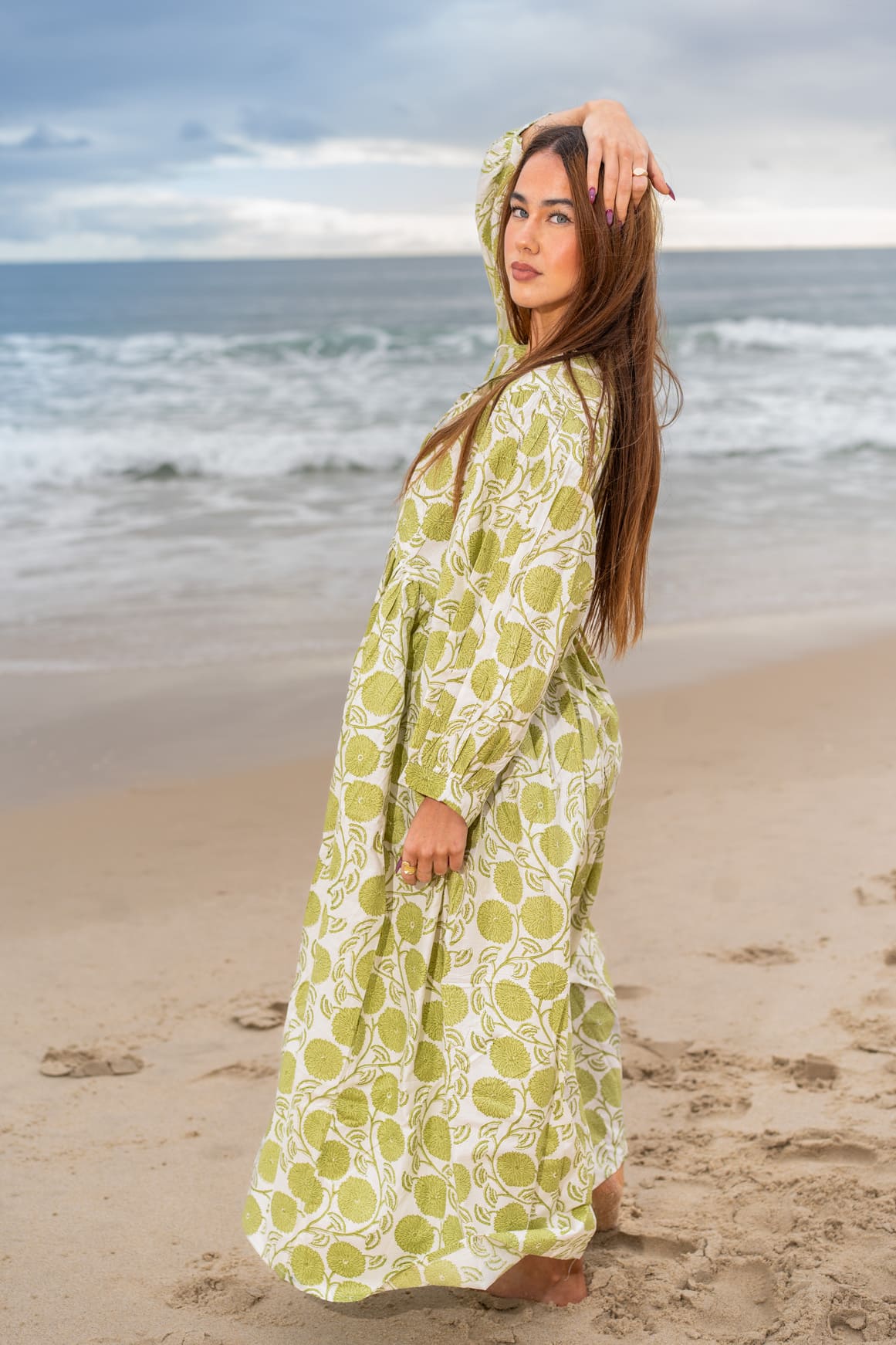 Mohini Midi Dress - Spring Breeze