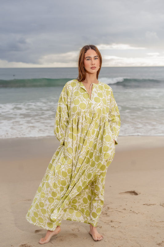 Mohini Midi Dress - Spring Breeze