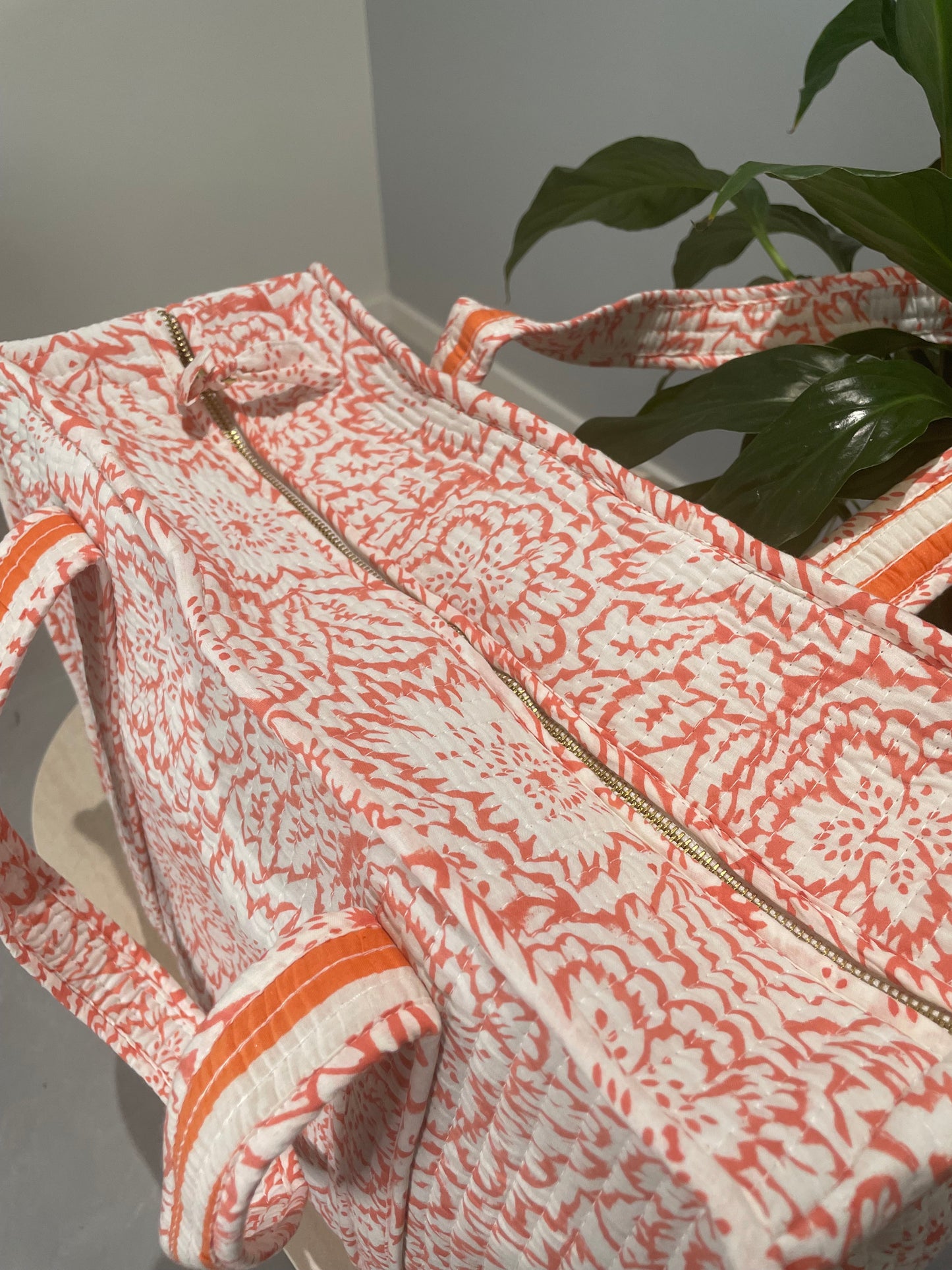 Tote Bag - Orange Bloom