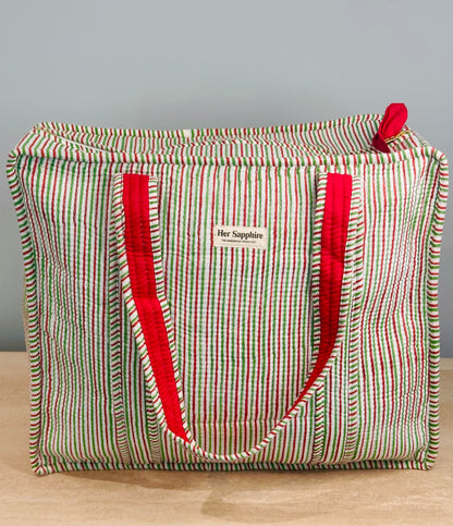 Tote Bag - Candy Stripes