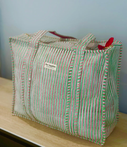 Tote Bag - Candy Stripes